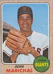 1968 Topps Baseball Cards      205     Juan Marichal
